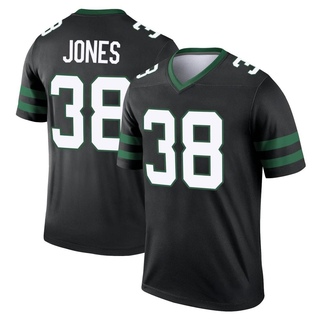 Legend Myles Jones Men's New York Jets Legacy Jersey - Black