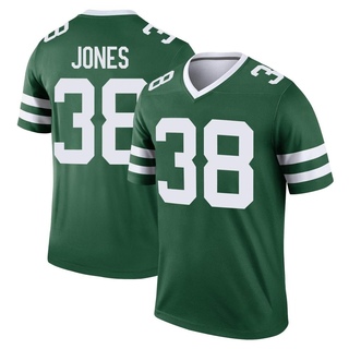 Legend Myles Jones Men's New York Jets Legacy Jersey - Green