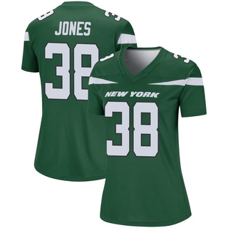 Legend Myles Jones Women's New York Jets Gotham Player Jersey - Green