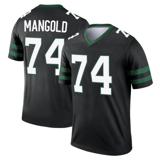 Legend Nick Mangold Men's New York Jets Legacy Jersey - Black