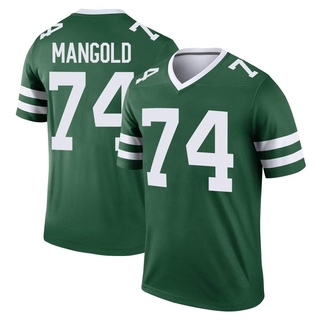 Legend Nick Mangold Men's New York Jets Legacy Jersey - Green