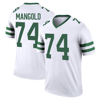 Legend Nick Mangold Men's New York Jets Legacy Jersey - White