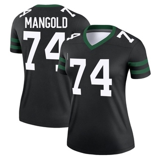 Legend Nick Mangold Women's New York Jets Legacy Jersey - Black