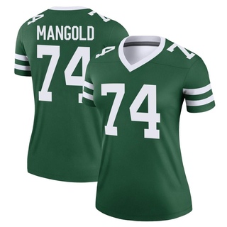 Legend Nick Mangold Women's New York Jets Legacy Jersey - Green