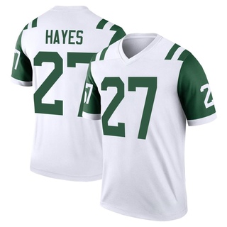 Legend Tae Hayes Men's New York Jets Classic Alternate Jersey - White