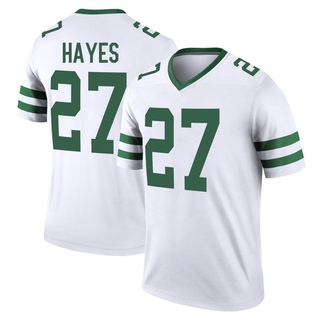 Legend Tae Hayes Men's New York Jets Legacy Jersey - White