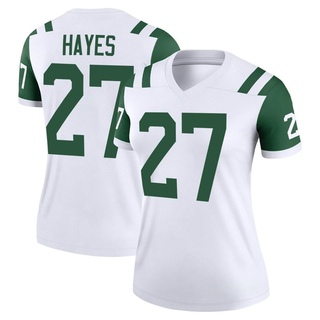 Legend Tae Hayes Women's New York Jets Classic Alternate Jersey - White