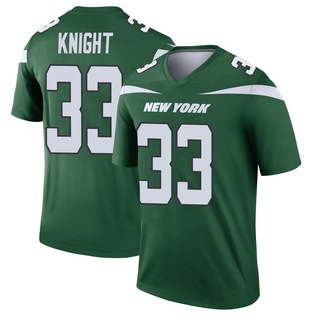 Legend Zonovan Knight Men's New York Jets Gotham Player Jersey - Green