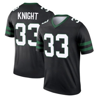 Legend Zonovan Knight Men's New York Jets Legacy Jersey - Black