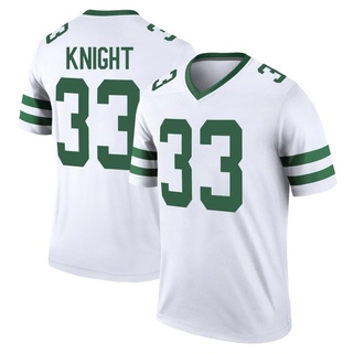 Legend Zonovan Knight Men's New York Jets Legacy Jersey - White