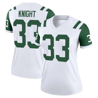 Legend Zonovan Knight Women's New York Jets Classic Alternate Jersey - White