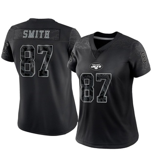 Limited Brandon Smith Women's New York Jets Reflective Jersey - Black