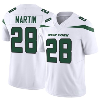 Limited Curtis Martin Men's New York Jets Vapor F.U.S.E. Jersey - White