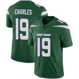 Limited Irvin Charles Men's New York Jets Gotham Vapor Jersey - Green