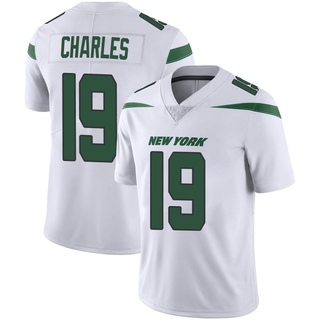 Limited Irvin Charles Men's New York Jets Spotlight Vapor Jersey - White