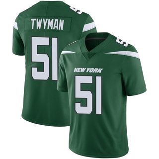 Limited Jaylen Twyman Men's New York Jets Gotham Vapor Jersey - Green