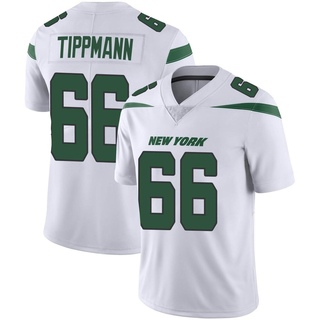 Limited Joe Tippmann Men's New York Jets Spotlight Vapor Jersey - White