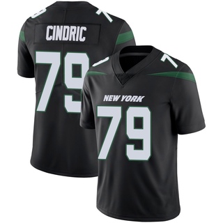 Limited Matthew Cindric Men's New York Jets Stealth Vapor Jersey - Black