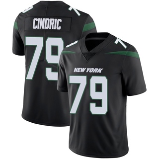 Limited Matthew Cindric Youth New York Jets Stealth Vapor Jersey - Black