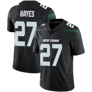 Limited Tae Hayes Men's New York Jets Stealth Vapor Jersey - Black