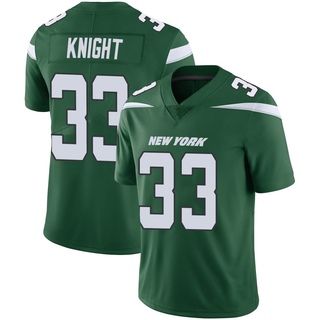 Limited Zonovan Knight Men's New York Jets Gotham Vapor Jersey - Green