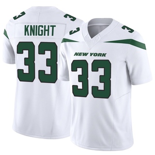 Limited Zonovan Knight Men's New York Jets Vapor F.U.S.E. Jersey - White